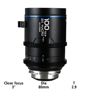 LAOWA  100mm 2X Macro Lens