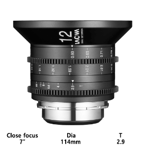 LAOWA 12mm Zero-D Lens(PL)